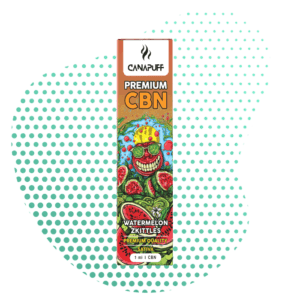 Canapuff Premium CBN Watermelon Zkittles 1ml Sativa