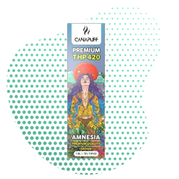 amnesia_vape_thp420 Canapuff Premium THP420 Amnesia Sativa Vape Pen 1ML
