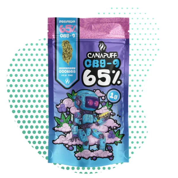 1g à 65% de CBG9 fleurs