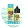 E-liquide THP 420 Dosi Kush 1500mg Canapuff - Goût Kush Intense Bouteille et boîte d'E-liquide THP 420 Dosi Kush 1500mg Canapuff, avec illustration hippie colorée et indications de volume 10ml.