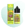 Flacon et emballage du Canapuff 10-OH-HHC E-Liquide Super Lemon Haze 1500mg, avec illustration de monstre vert et logo Canapuff.