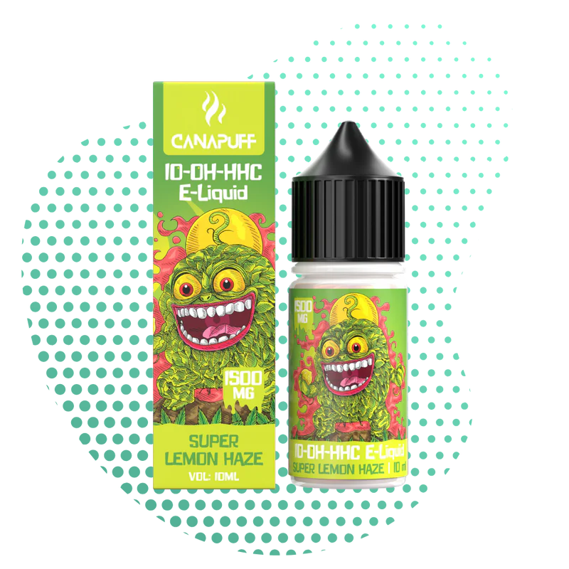 Liquide 10-OH-HHC 1500mg Super Lemon Haze  Canapuff | Fracheur Citronne  & Lgalit Garantie  - cannalegal.fr