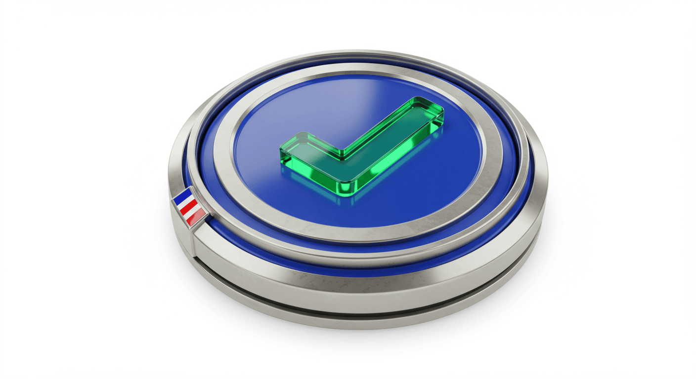 Sceau de certification CannaLegal garantissant que le 10-OH-HHC est un produit 100% légal en France, analysé et approuvé.