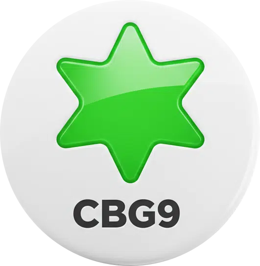Le CBG9, une alternative innovante pour des effets amplifiés. Badge iconique pour le CBG9 puissant
