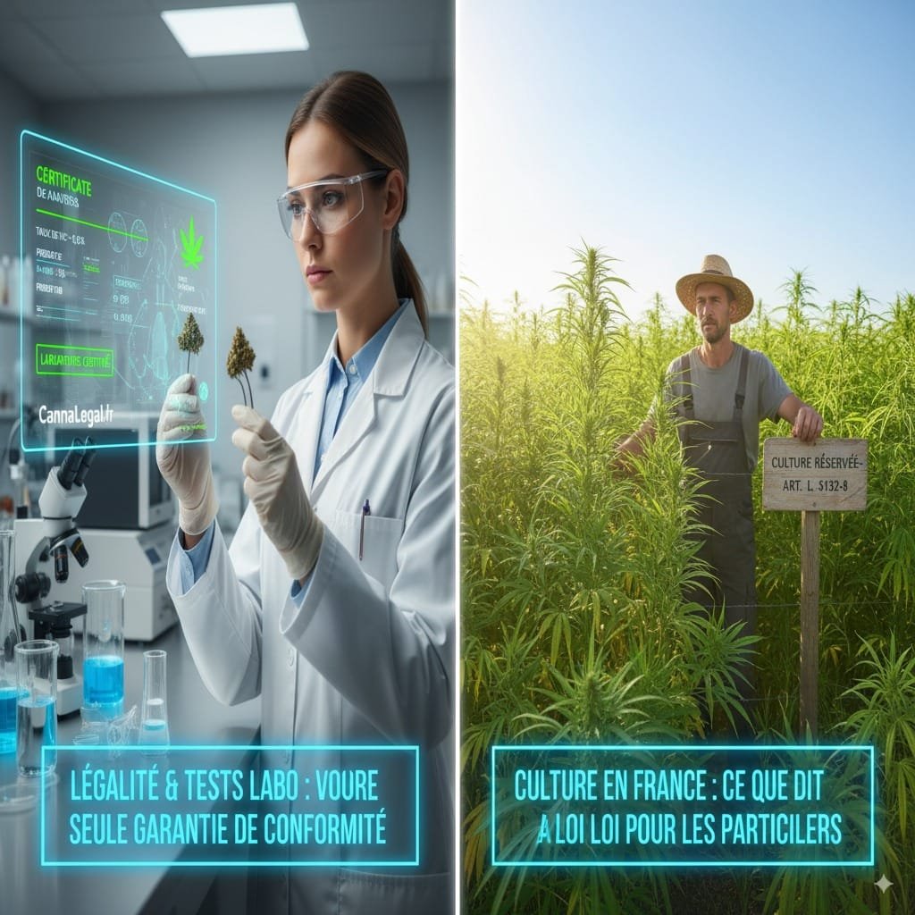 Culture du cannabis interdite pour les particuliers en France