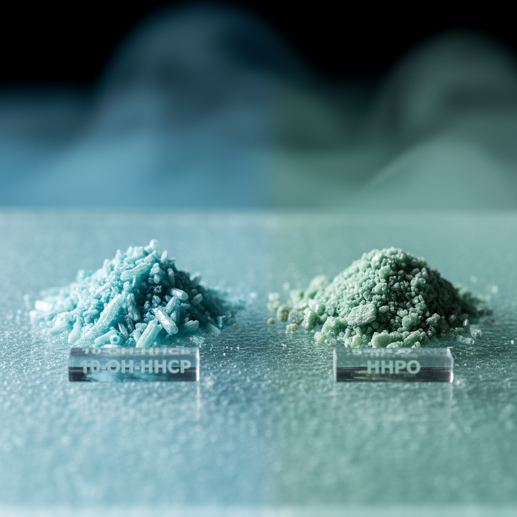 Structure chimique du 10-OH-HHCP