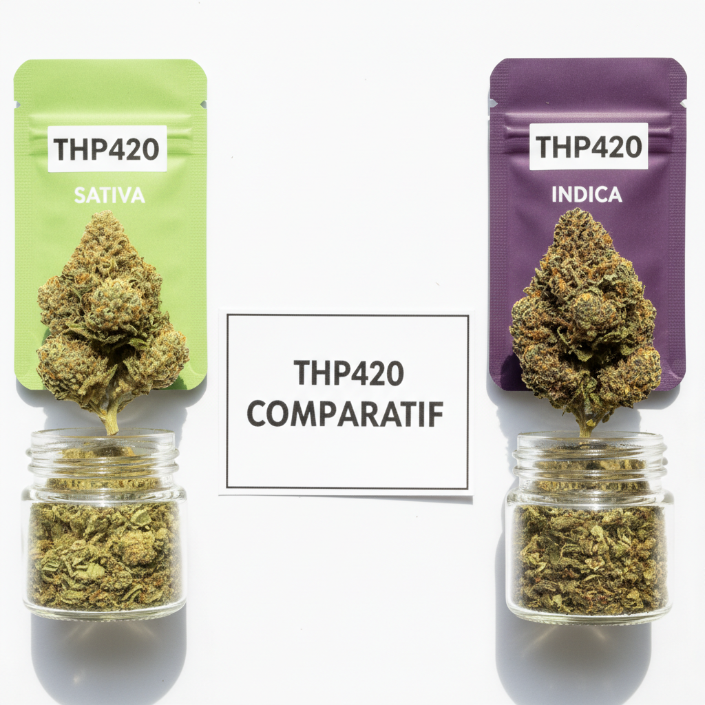 Illustration THP420 comparatif cannabis légal