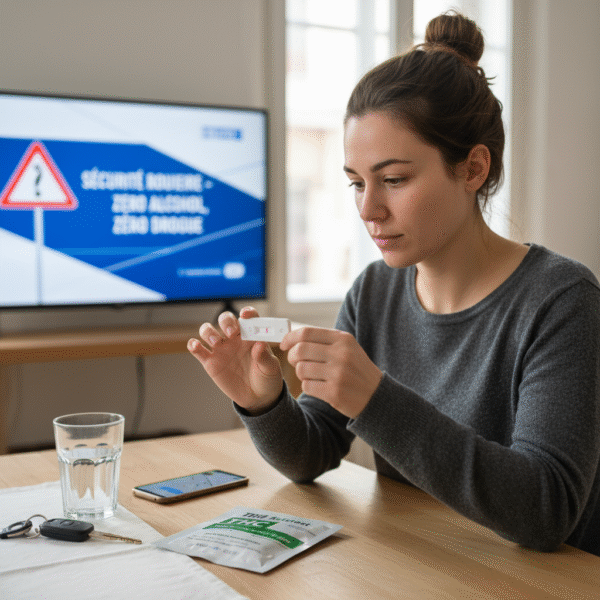 Autotest THC pour la prévention routière