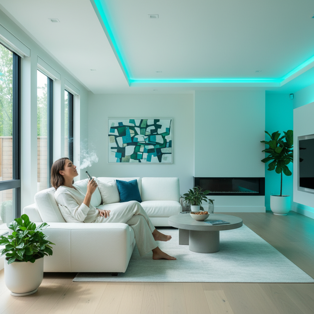 Consommateur vérifiant étiquette produit