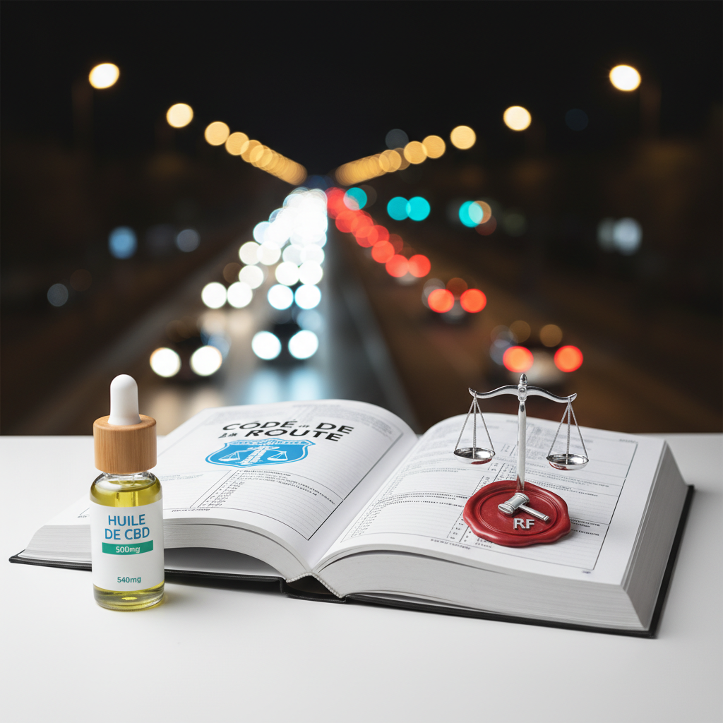Cadre légal et jurisprudence du CBD au volant en 2026