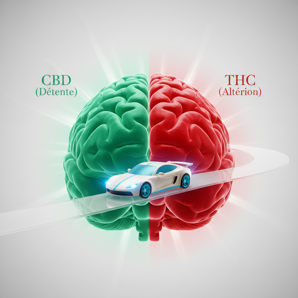 Effets du CBD et du THC sur la conduite