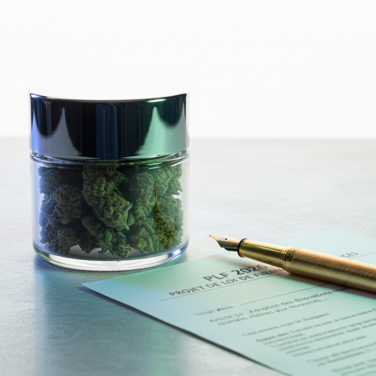 Taxe CBD PLF 2026 : Pourquoi le prix des fleurs et résines pourrait exploser