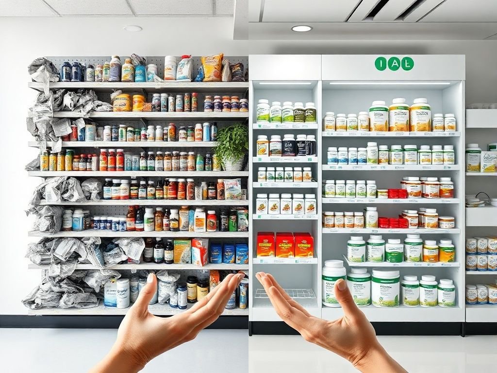 Comparaison marché gris vs marché régulé CBD