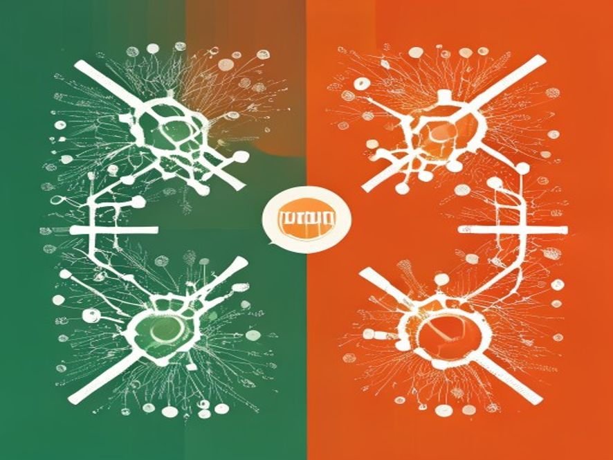 10 oh hhc vs thcp420 : Graphique comparatif abstrait illustrant les structures moléculaires des deux cannabinoïdes.