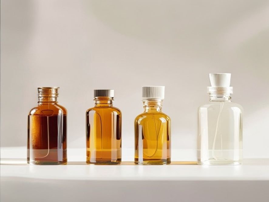 Différentes concentrations d'huile CBD