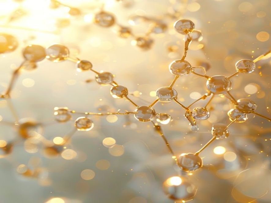 Représentation moléculaire CBG pour CBD vs CBG : Le Duel de l'Euphorie Légale – Quel cannabinoïde choisir en 2024 ?